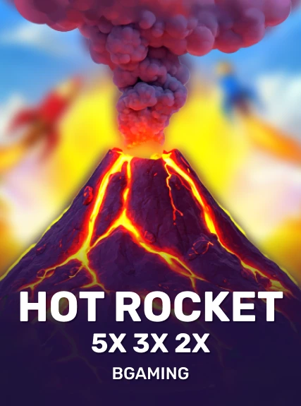 HOT ROCKET 5x 3x 2x game tile