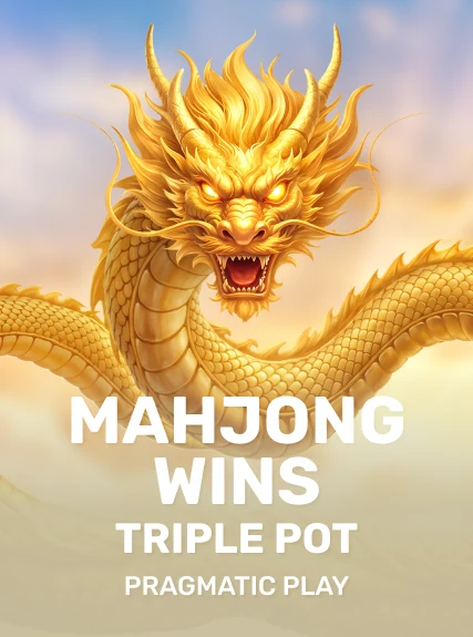 Mahjong Wins Triple Pot game tile